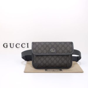 Replica Gucci Ophidia GG Small Waist Grey 1 Replica Gucci Ophidia GG Small Waist Grey - ultra-realistic fake designer tote