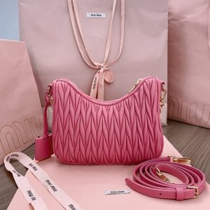 Replica Miu Miu Matelassé Pink 10 Replica Miu Miu Matelassé Pink - 1:1 designer replica handbag