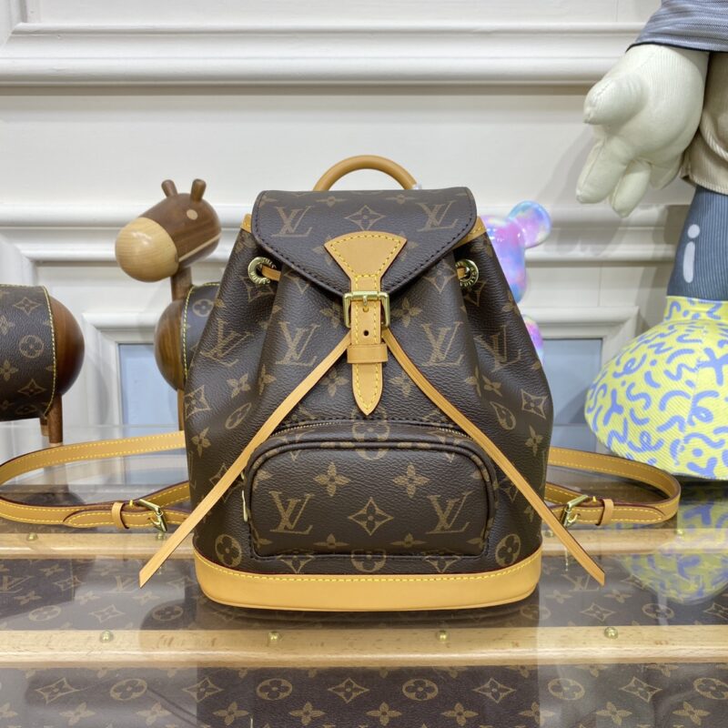 Replica Louis Vuitton Montsouris Brown 1 Replica Louis Vuitton Montsouris Brown - high-accuracy replica luxury purse
