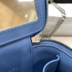 Replica CHANEL 23P Lipstick Bag Denim 2 Replica CHANEL 23P Lipstick Bag Denim - top-tier luxury replica shoulder bag