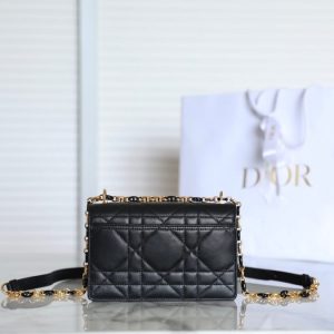 Replica Dior Miss Caro Black 5 Replica Dior Miss Caro Black - 1:1 designer replica handbag