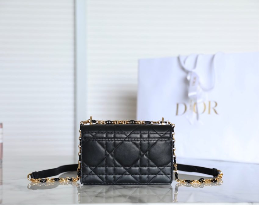 Replica Dior Miss Caro Black 5 Replica Dior Miss Caro Black - 1:1 designer replica handbag