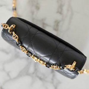 Replica Dior Miss Caro Black 2 Replica Dior Miss Caro Black - elite superclone designer purse