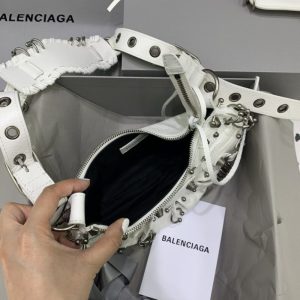 Replica Balenciaga Le Cagole White 7 Replica Balenciaga Le Cagole White - 1:1 designer replica handbag