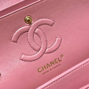 Replica CHANEL Classic Flap 23cm Pink 3 Replica CHANEL Classic Flap 23cm Pink - premium 1:1 fake handbag model