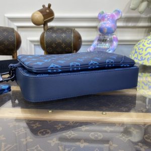 Replica Louis Vuitton Trio Messenger Blue 4 Replica Louis Vuitton Trio Messenger Blue - realistic designer-inspired fake bag