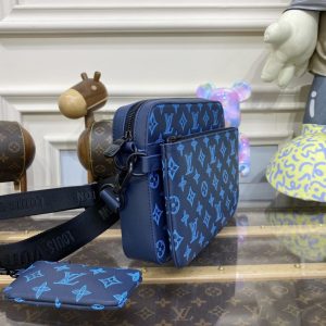 Replica Louis Vuitton Trio Messenger Blue 6 Replica Louis Vuitton Trio Messenger Blue - high-end fake designer purse