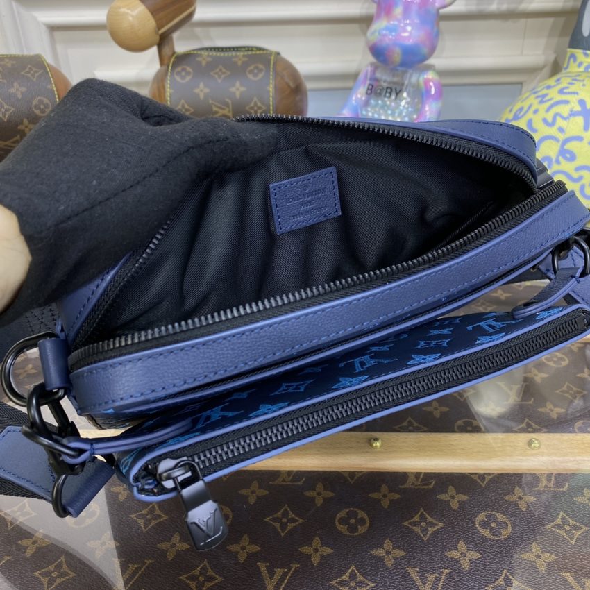 Replica Louis Vuitton Trio Messenger Blue 7 Replica Louis Vuitton Trio Messenger Blue - high-accuracy replica luxury purse