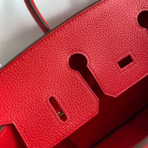 Replica Hermes Birkin Red Togo Gold 2 Replica Hermes Birkin Red Togo Gold - 1:1 designer replica handbag