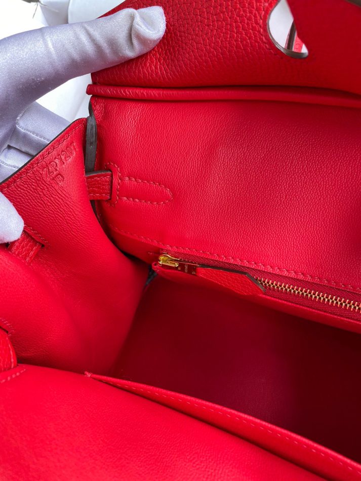 Replica Hermes Birkin Red Togo Gold 7 Replica Hermes Birkin Red Togo Gold - elite superclone designer purse