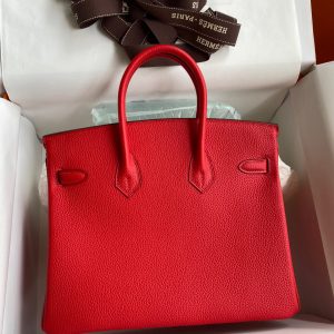 Replica Hermes Birkin Red Togo Gold 8 Replica Hermes Birkin Red Togo Gold - 1:1 designer replica handbag