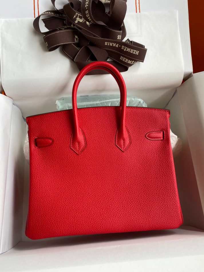 Replica Hermes Birkin Red Togo Gold 8 Replica Hermes Birkin Red Togo Gold - 1:1 designer replica handbag