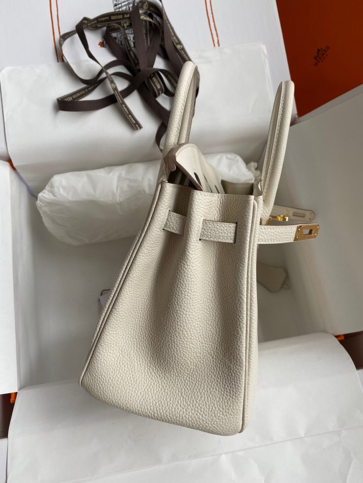 Replica Hermes Birkin White Togo Gold 2 Replica Hermes Birkin White Togo Gold - premium-grade designer purse dupe
