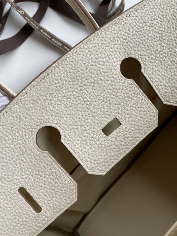 Replica Hermes Birkin White Togo Gold 5 Replica Hermes Birkin White Togo Gold - high-quality designer bag clone