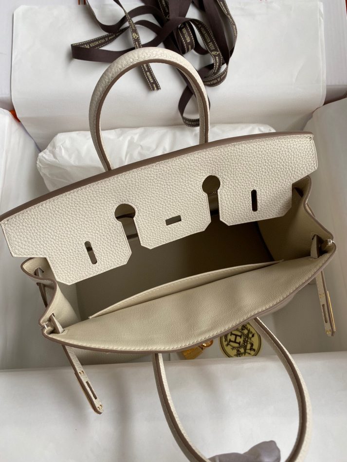 Replica Hermes Birkin White Togo Gold 6 Replica Hermes Birkin White Togo Gold - high-quality designer bag clone
