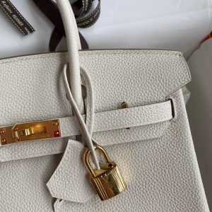 Replica Hermes Birkin White Togo Gold 7 Replica Hermes Birkin White Togo Gold - 1:1 designer replica handbag