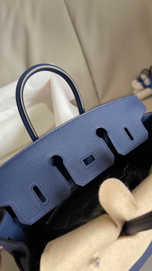 Replica Hermes Birkin Sapphire Blue Togo 9 Replica Hermes Birkin Sapphire Blue Togo - best-selling designer handbag dupe
