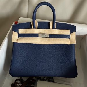 Replica Hermes Birkin Sapphire Blue Togo 1 Replica Hermes Birkin Sapphire Blue Togo - elite superclone designer purse