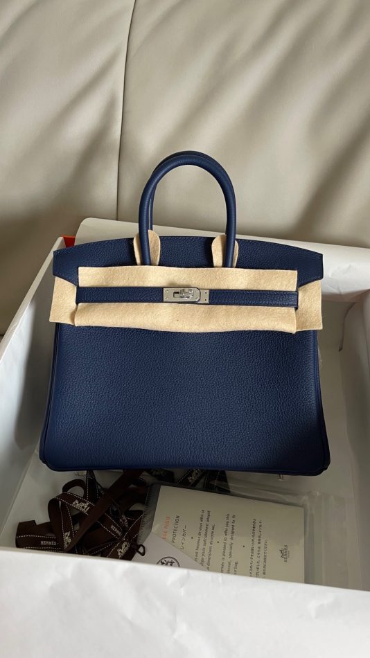 Replica Hermes Birkin Sapphire Blue Togo 1 Replica Hermes Birkin Sapphire Blue Togo - elite superclone designer purse
