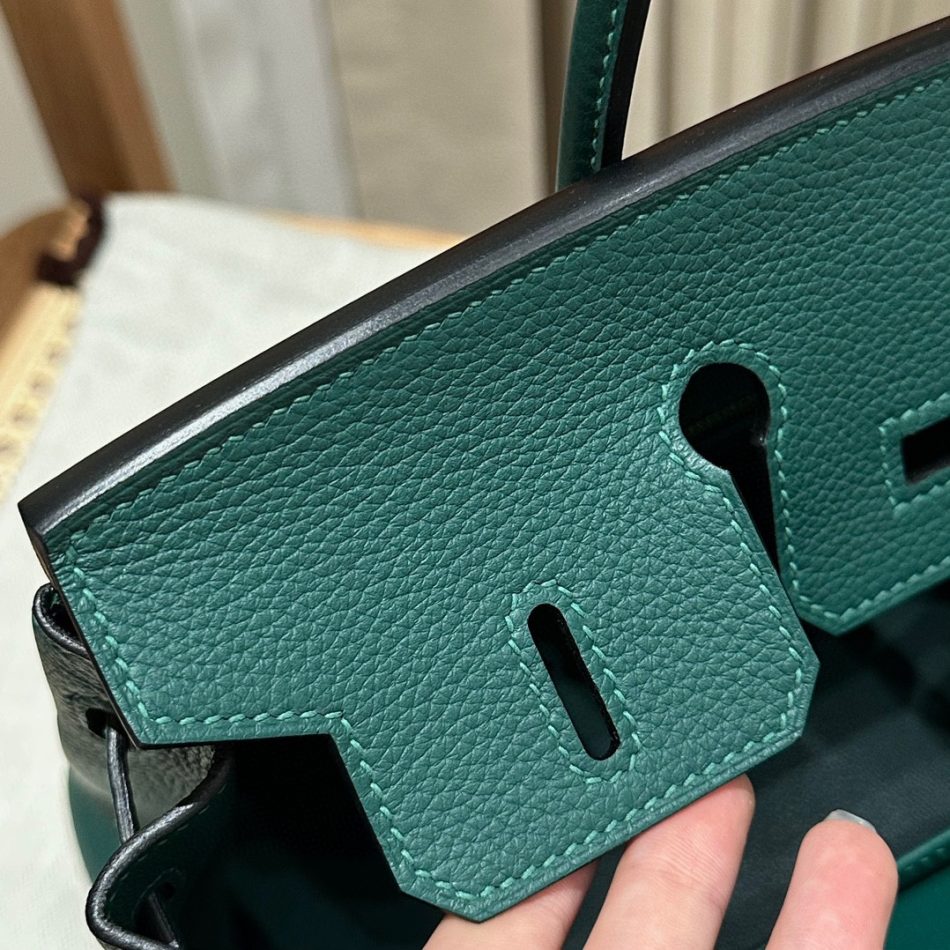 Replica Hermes Birkin Peacock Green Togo 3 Replica Hermes Birkin Peacock Green Togo - premium 1:1 fake handbag model