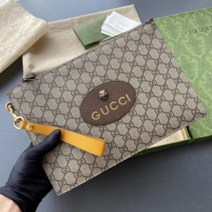 Replica Gucci Neo Vintage Clutch 7 Replica Gucci Neo Vintage Clutch - premium 1:1 fake handbag model