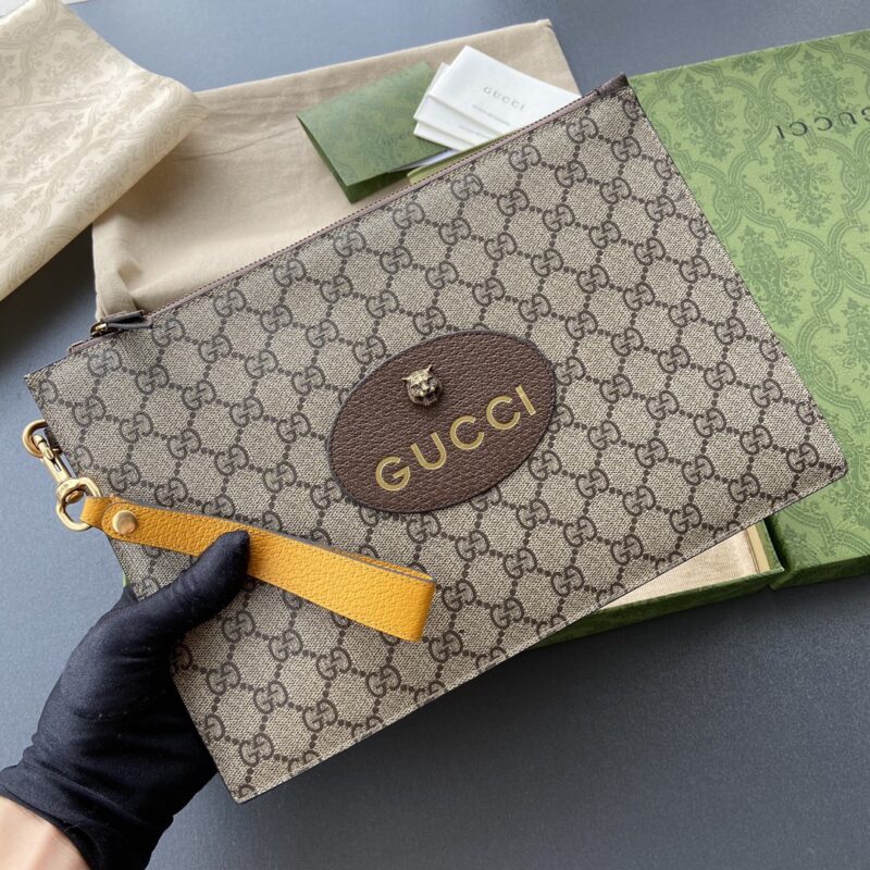 Replica Gucci Neo Vintage Clutch 7 Replica Gucci Neo Vintage Clutch - premium 1:1 fake handbag model
