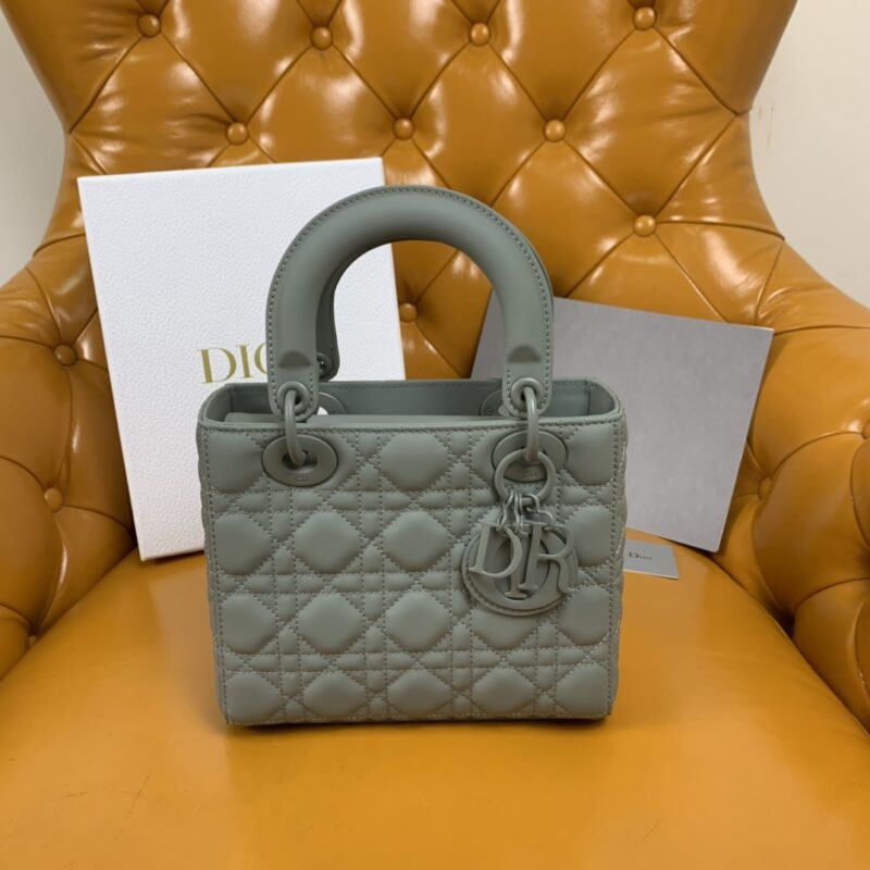 Replica Lady Dior Matte Grey ABC 6 Replica Lady Dior Matte Grey ABC - best quality luxury bag dupe