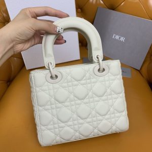 Replica Lady Dior Matte White ABC 6 Replica Lady Dior Matte White ABC - ultra-realistic fake designer tote