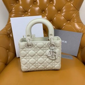 Replica Lady Dior Matte White ABC 2 Replica Lady Dior Matte White ABC - best quality luxury bag dupe