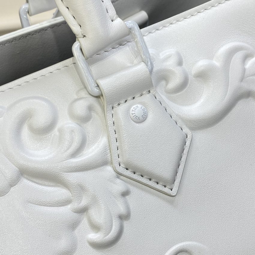 Replica Louis Vuitton Sac Plat 24H White 2 Replica Louis Vuitton Sac Plat 24H White - best quality luxury bag dupe
