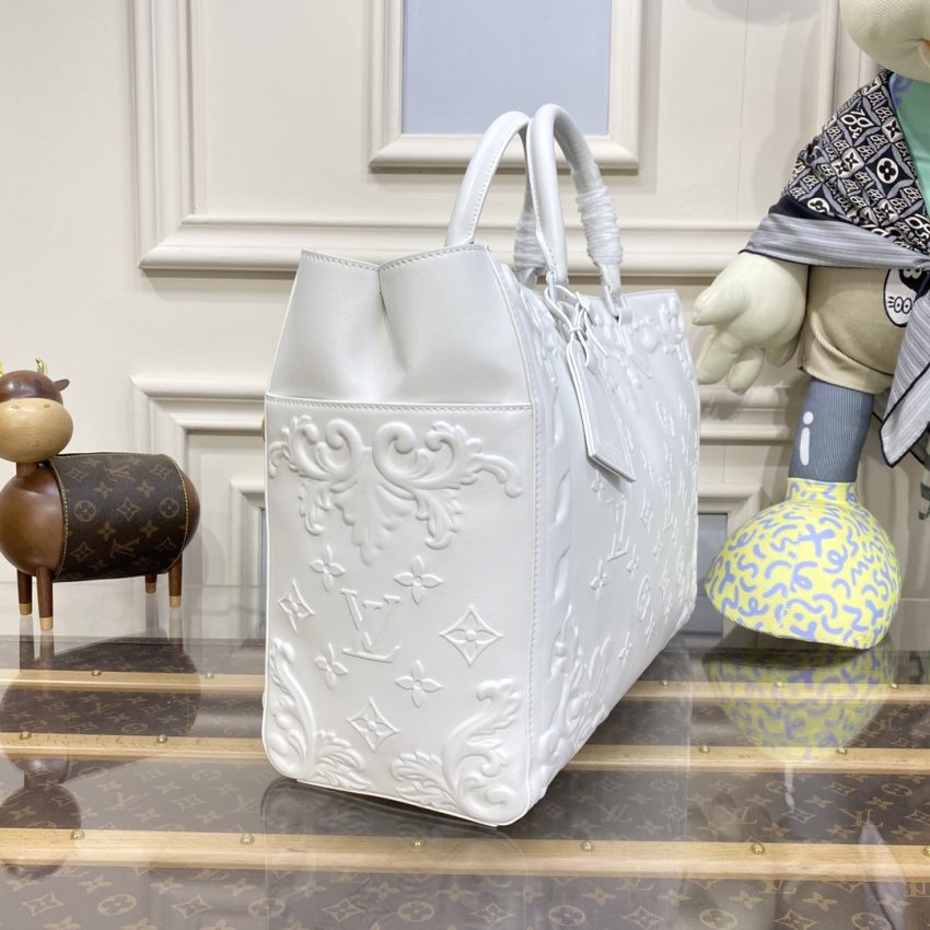 Replica Louis Vuitton Sac Plat 24H White 8 Replica Louis Vuitton Sac Plat 24H White - premium-grade designer purse dupe