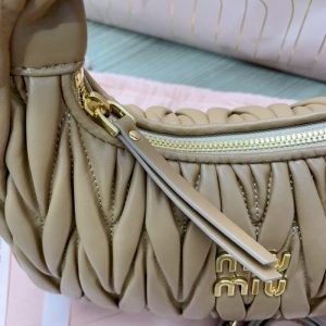 Replica Miu Miu Wander Brown 2 Replica Miu Miu Wander Brown - top-tier luxury replica shoulder bag
