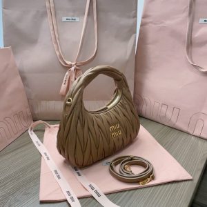 Replica Miu Miu Wander Brown 3 Replica Miu Miu Wander Brown - high-end fake designer purse