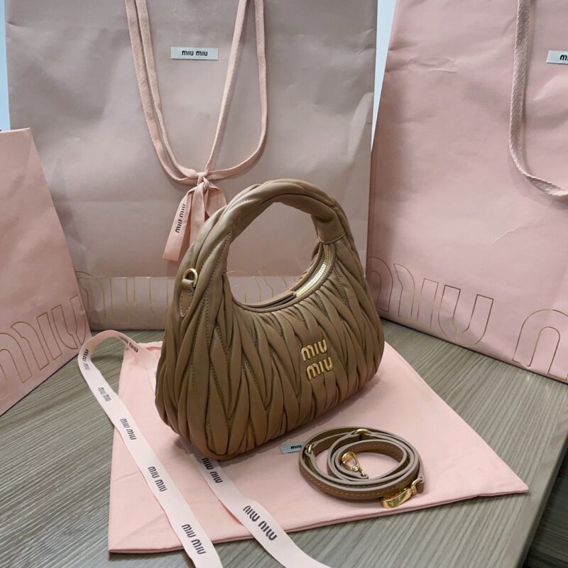 Replica Miu Miu Wander Brown 3 Replica Miu Miu Wander Brown - high-end fake designer purse