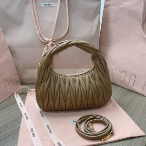 Replica Miu Miu Wander Brown 4 Replica Miu Miu Wander Brown - best quality luxury bag dupe