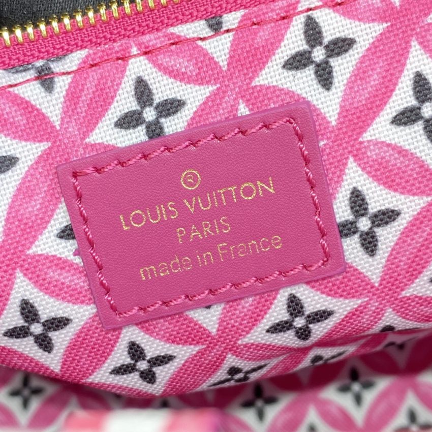 Replica LV OnTheGo PM Pink&White 8 Replica LV OnTheGo PM Pink&White - premium 1:1 fake handbag model