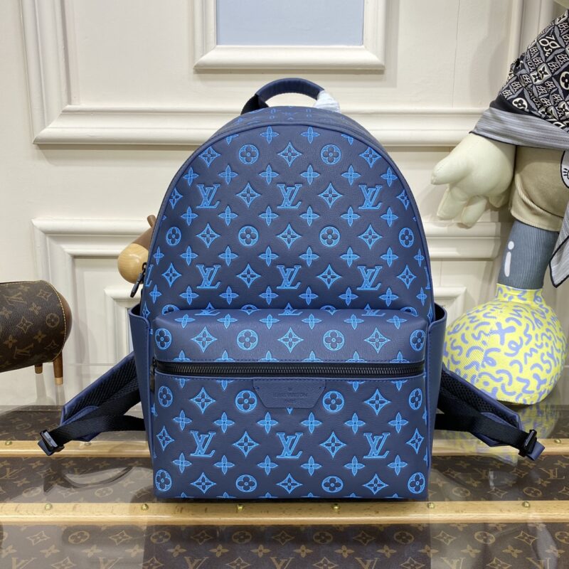 Replica Louis Vuitton Discovery Backpack Light Blue 1 Replica Louis Vuitton Discovery Backpack Light Blue - ultra-realistic fake designer tote