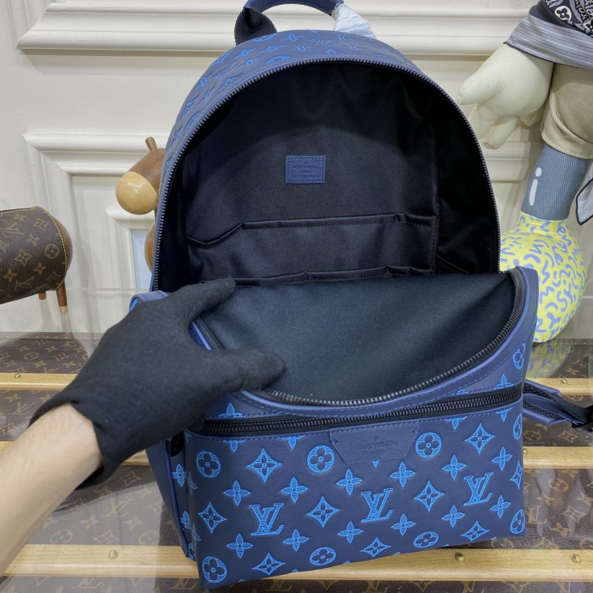 Replica Louis Vuitton Discovery Backpack Light Blue 2 Replica Louis Vuitton Discovery Backpack Light Blue - premium 1:1 fake handbag model