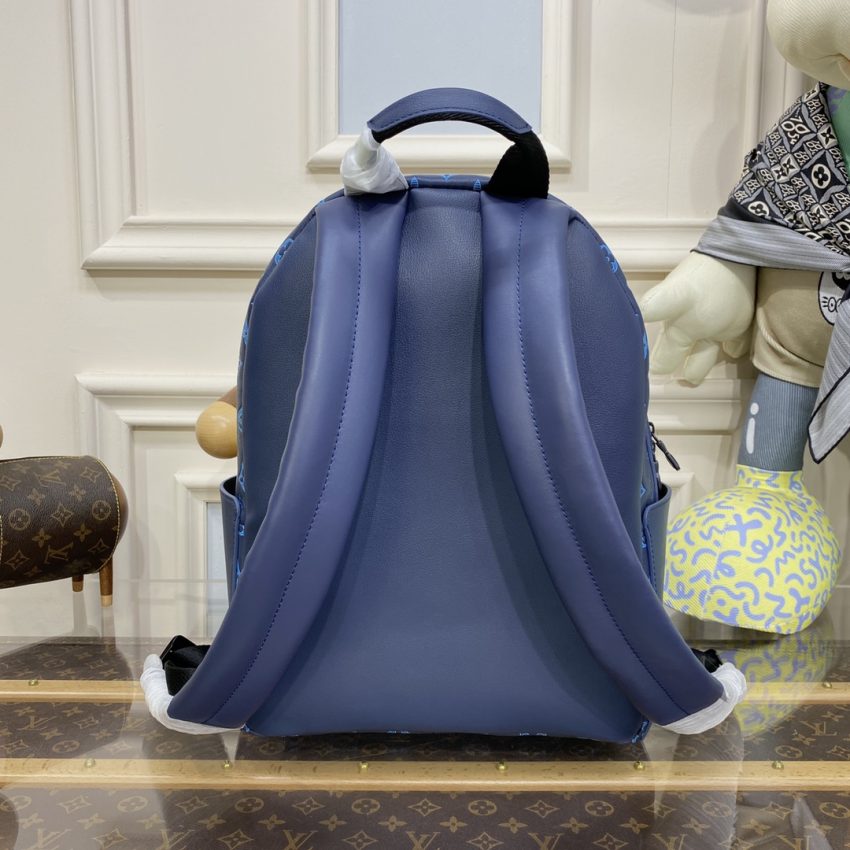 Replica Louis Vuitton Discovery Backpack Light Blue 5 Replica Louis Vuitton Discovery Backpack Light Blue - high-accuracy replica luxury purse