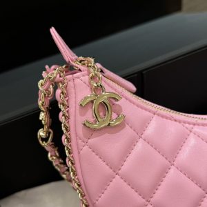 Replica CHANEL 23P Crescent Bag Pink 7 Replica CHANEL 23P Crescent Bag Pink - realistic designer-inspired fake bag