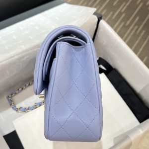 Replica CHANEL Classic Flap 23cm Light Blue 3 Replica CHANEL Classic Flap 23cm Light Blue - best quality luxury bag dupe