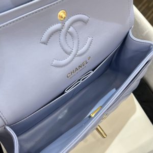 Replica CHANEL Classic Flap 23cm Light Blue 5 Replica CHANEL Classic Flap 23cm Light Blue - best quality luxury bag dupe