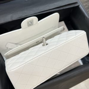 Replica CHANEL Classic Flap 23cm White Silver 6 Replica CHANEL Classic Flap 23cm White Silver - high-end fake designer purse