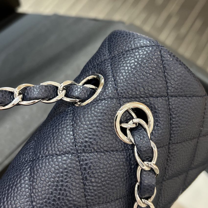 Replica CHANEL Classic Flap 23cm Sea Blue 3 Replica CHANEL Classic Flap 23cm Sea Blue - near-authentic luxury replica handbag