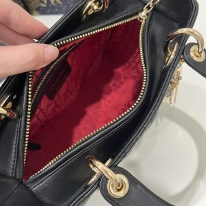 Replica Lady Dior Large Black 3 Replica Lady Dior Large Black - premium-grade designer purse dupe