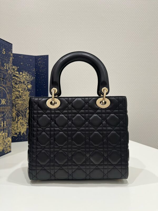 Replica Lady Dior Large Black 5 Replica Lady Dior Large Black - 1:1 designer replica handbag