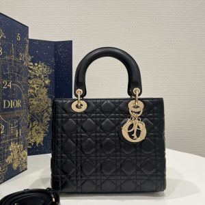 Replica Lady Dior Large Black 1 Replica Lady Dior Large Black - premium-grade designer purse dupe