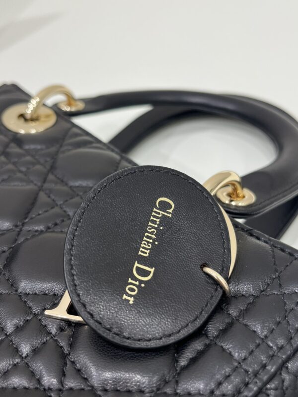 Replica Lady Dior Large Black 8 Replica Lady Dior Large Black - realistic designer-inspired fake bag
