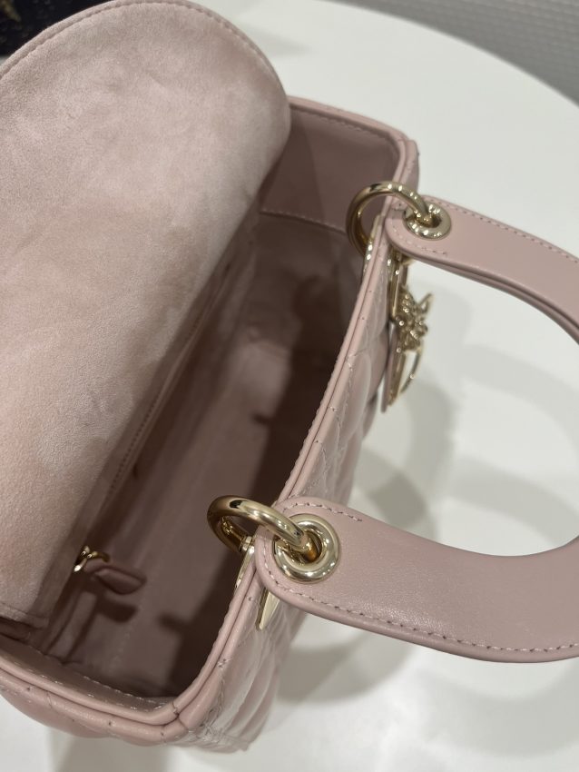 Replica Lady Dior Pale Pink ABC 5 Replica Lady Dior Pale Pink ABC - high-quality designer bag clone