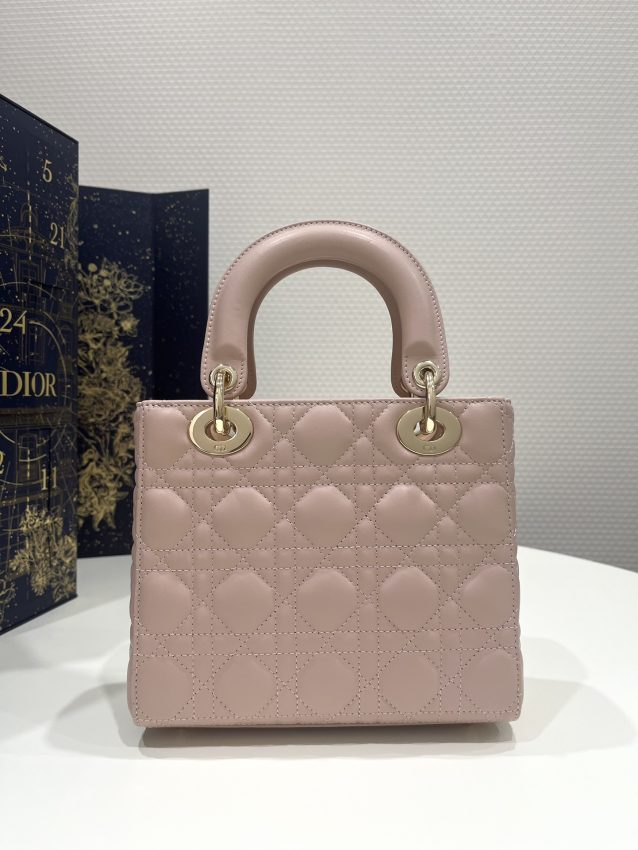 Replica Lady Dior Pale Pink ABC 8 Replica Lady Dior Pale Pink ABC - premium-grade designer purse dupe